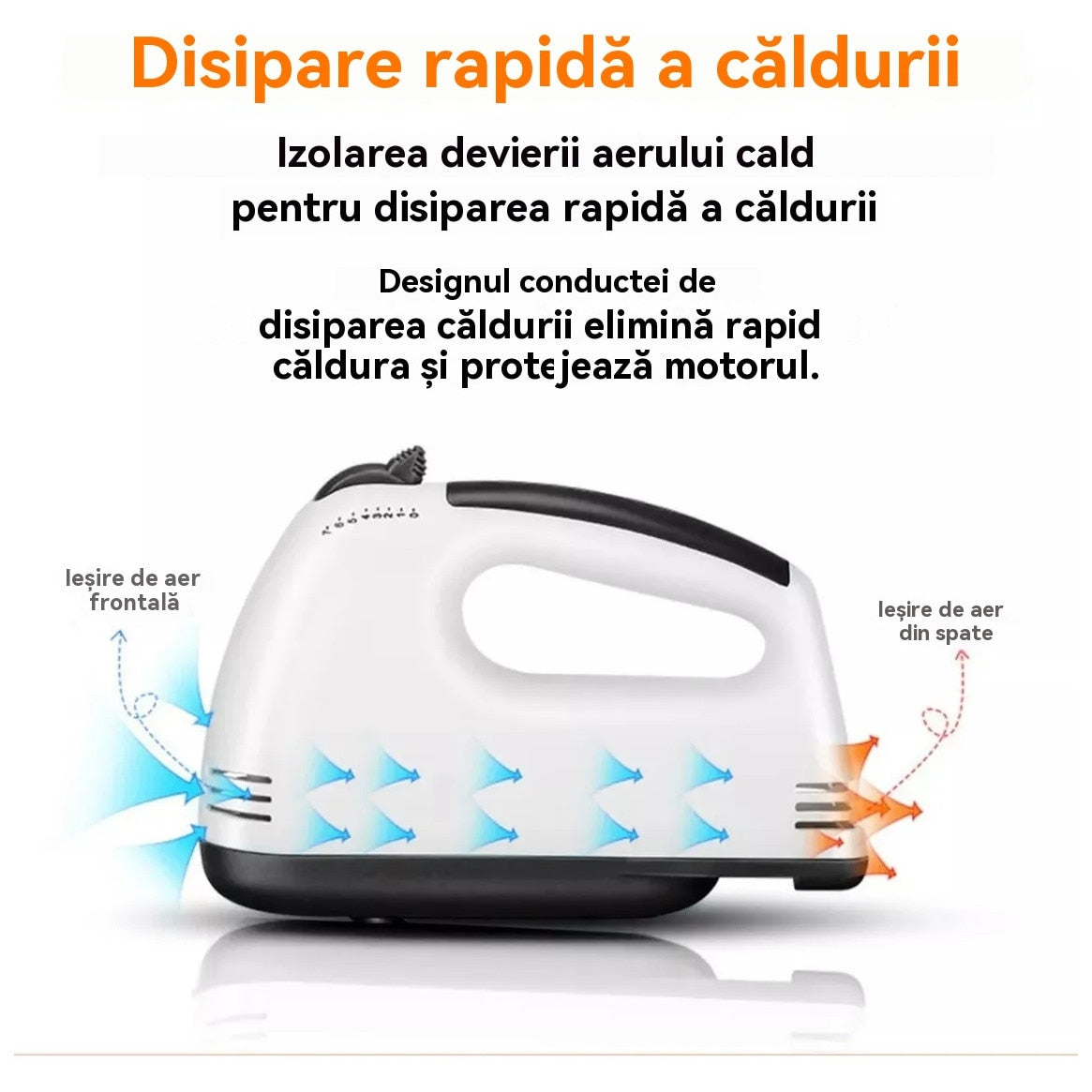 Mixer electric de mana putere de 260W cu 7 viteze