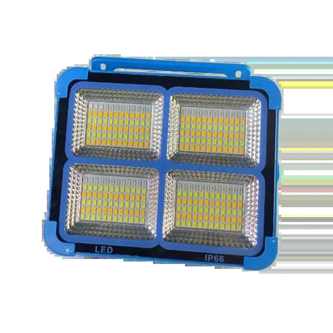 Lampa solara portabila camping si pescuit 288 LED 100W multiple moduri de Lumina functie Power Bank