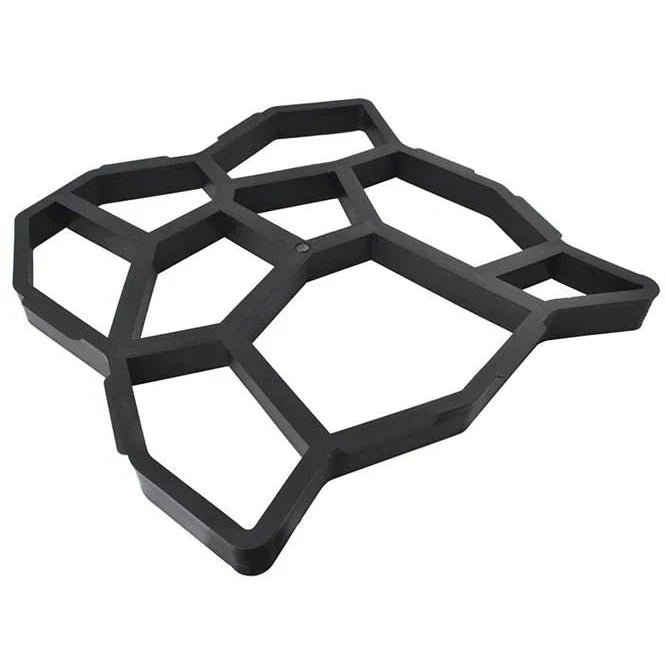 Matrita cu Dale pentru Pavaj Piatra Decorativa, Negru, 32x32x4 cm
