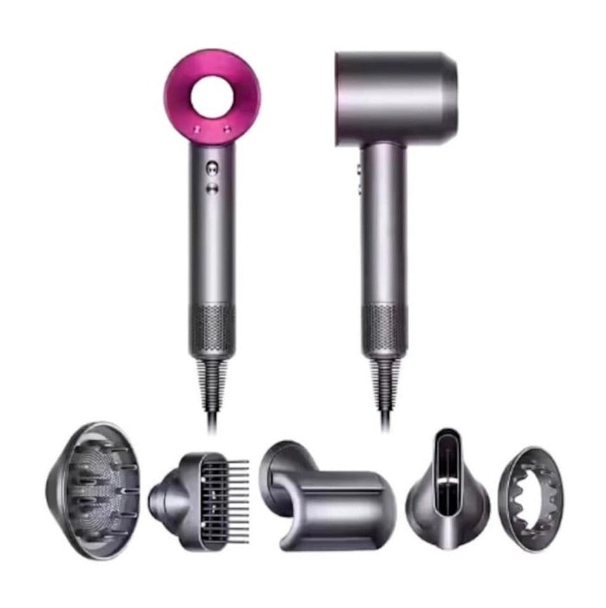 Uscator de Par Ultrasonic, Leafless Hair Drier, 3 Trepte de Viteza Aer Cald/Rece, Difuzor de Aer, Putere 1600W, Anti-Frizz