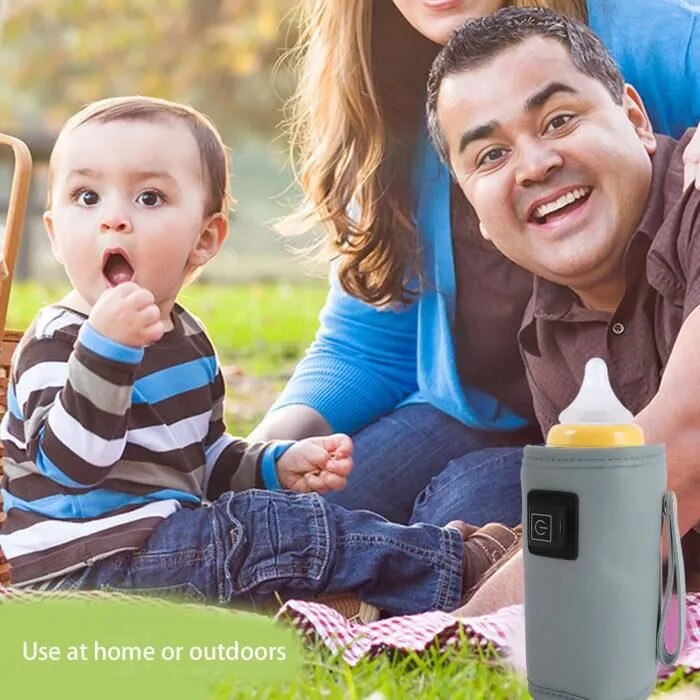 Capac incalzitor biberon portabil USB, mentine temperatura constanta
