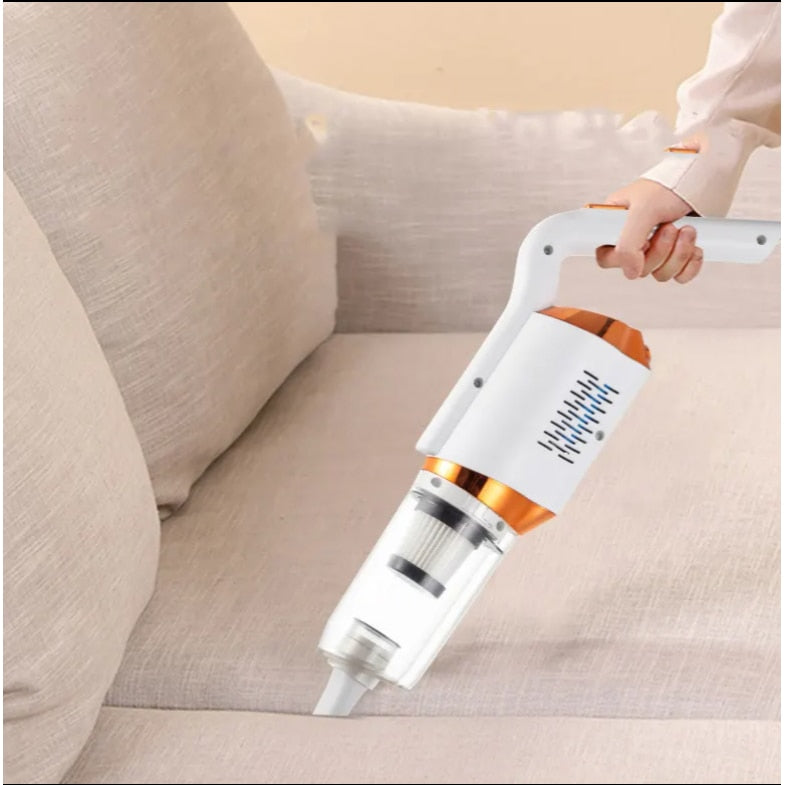 Aspirator de mana vertical, cu acumulator 2000 mAh, fara fir, 120W, JRH
