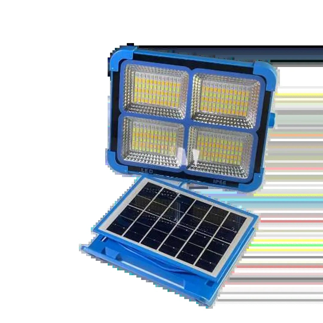 Lampa solara portabila camping si pescuit 288 LED 100W multiple moduri de Lumina functie Power Bank