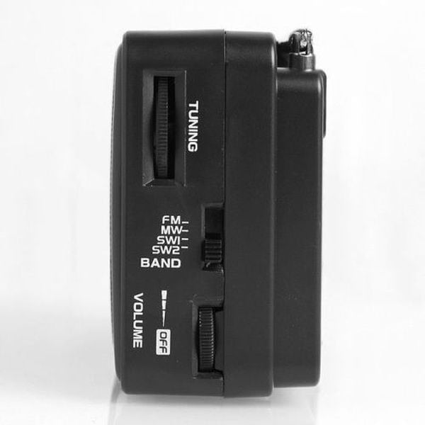 Radio portabil FM/MW/SW1/SW2, 15W, difuzor 4 Ohmi, control volum, Leotec