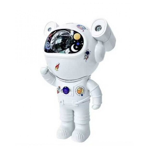 Proiector Astronaut Galaxy Light cu muzica Bluetooth, telecomanda si efect cer instelat – lampa de atmosfera pentru copii si adulti
