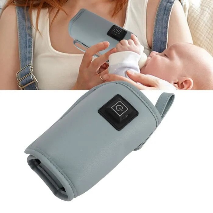 Capac incalzitor biberon portabil USB, mentine temperatura constanta