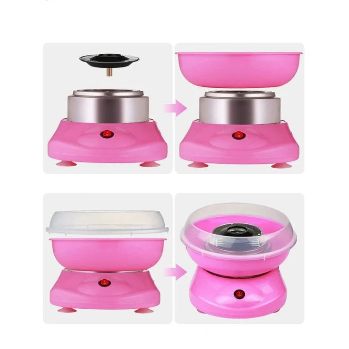 Aparat de facut vata de zahar Fresh Delicious, 500 W, 2 trepte putere
