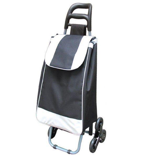 Carucior de piata Grunberg cu 6 roti BF209 Albastru