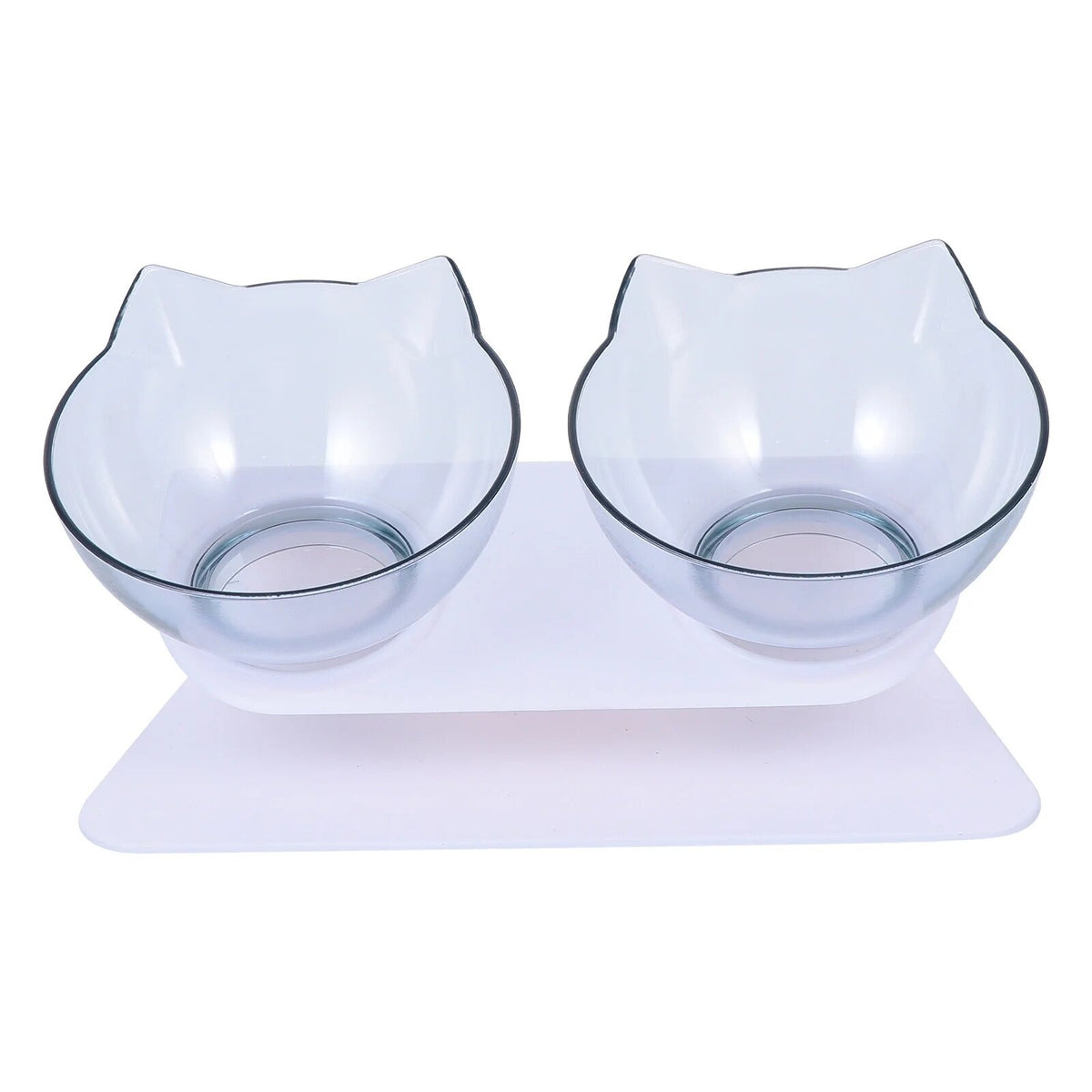 Castroane pentru animale, plastic, transparent, 24x13x7cm, set pentru caini si pisici