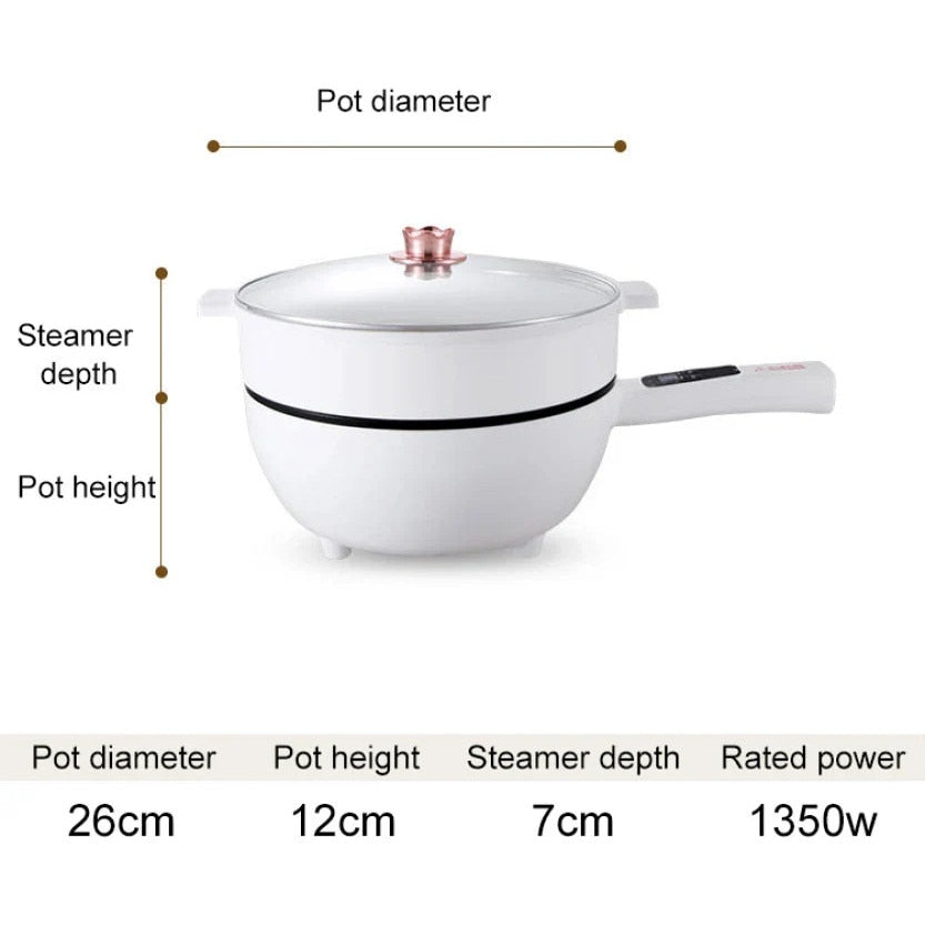 Tigaie electrica 26cm, inteligenta, multifunctionala 4L