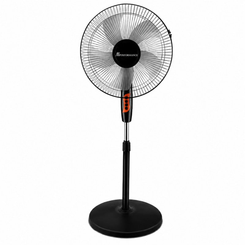 Ventilator cu Picior AT PERFORMANCEAT-2054, 65W, 16 Inch, 3 Viteze, Oscilatie Automata, Inaltime Reglabila