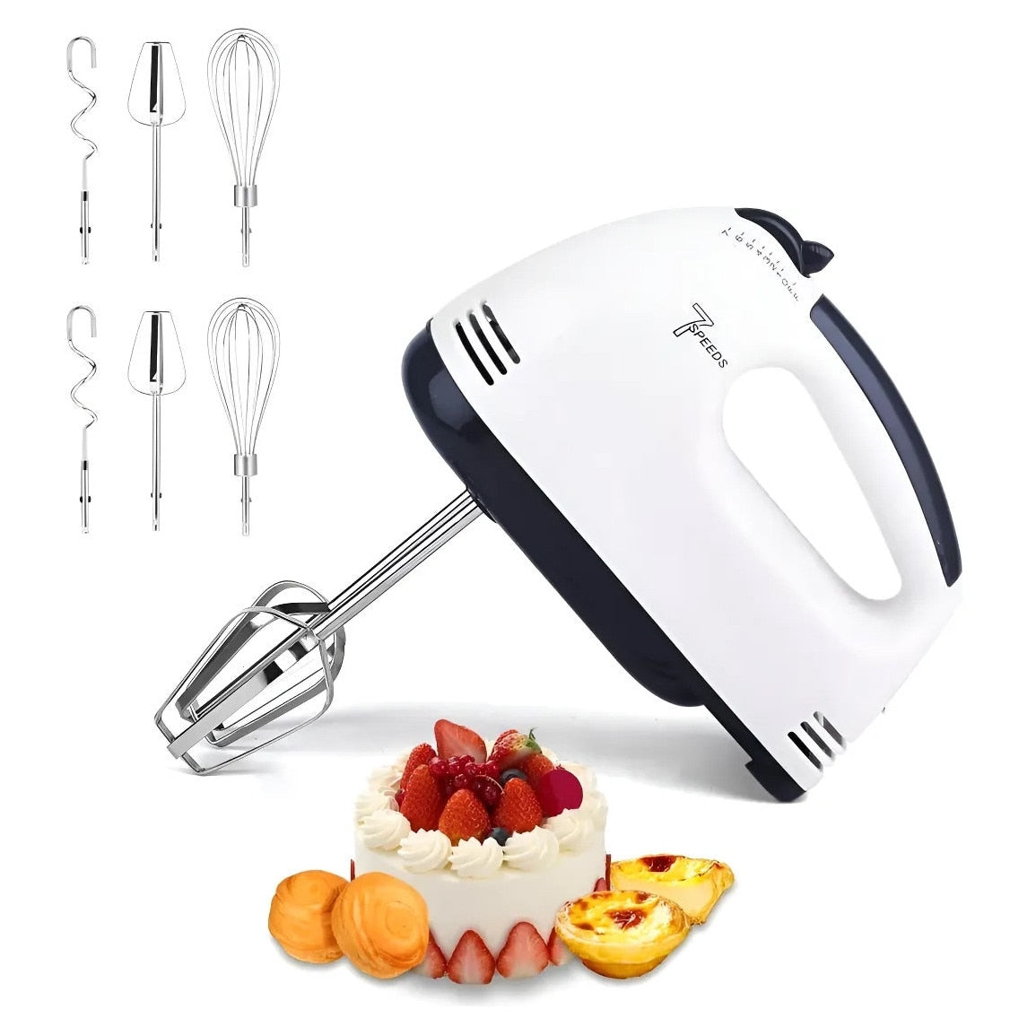 Mixer electric de mana putere de 260W cu 7 viteze