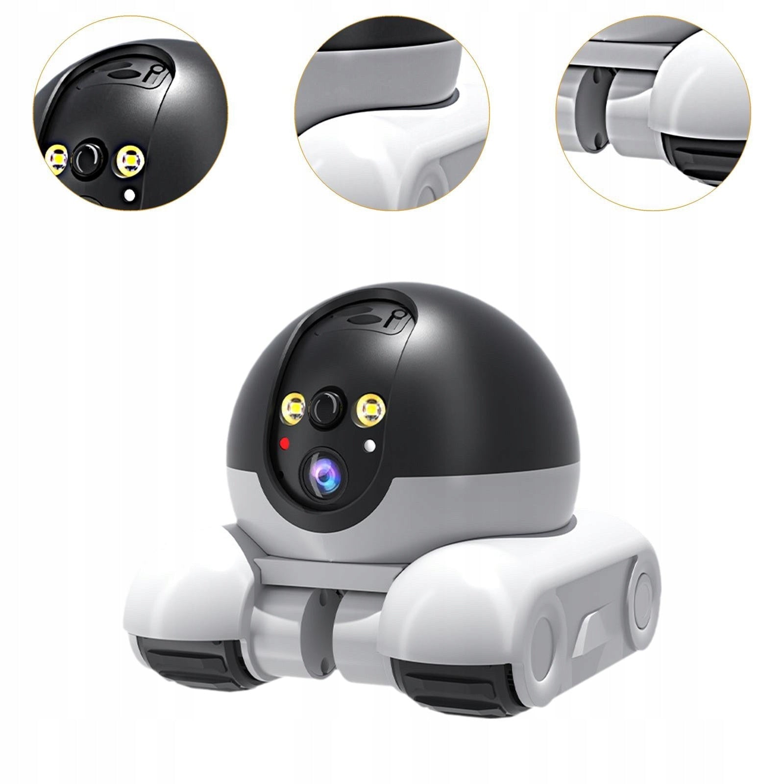 Camera Video pentru Animale de Companie 4G Dual Lens 1080p Control Aplicatie 5200mAh