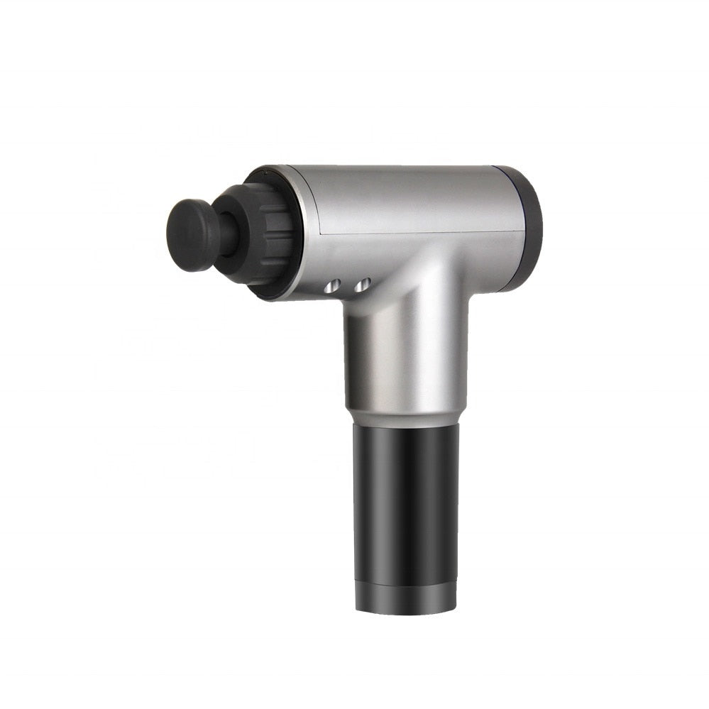 Aparat de masaj profesional anticelulitic, Fascial Gun, 4 capete, vibratii