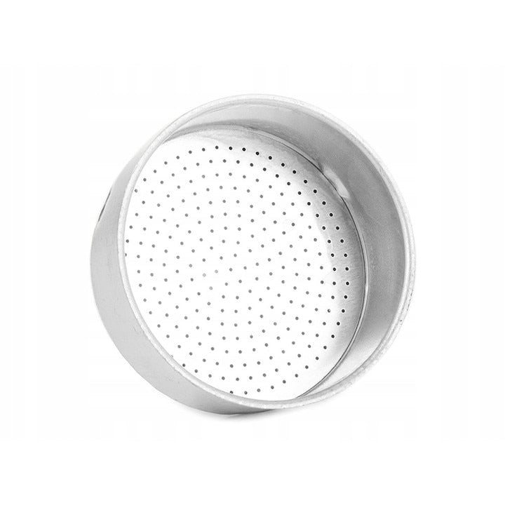 Cafetiera espresso Moka, pentru aragaz, din aluminiu, capacitate 6 cesti, Argintiu/Negru