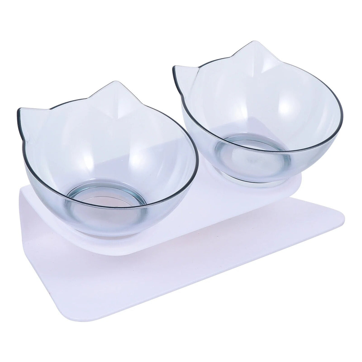 Castroane pentru animale, plastic, transparent, 24x13x7cm, set pentru caini si pisici