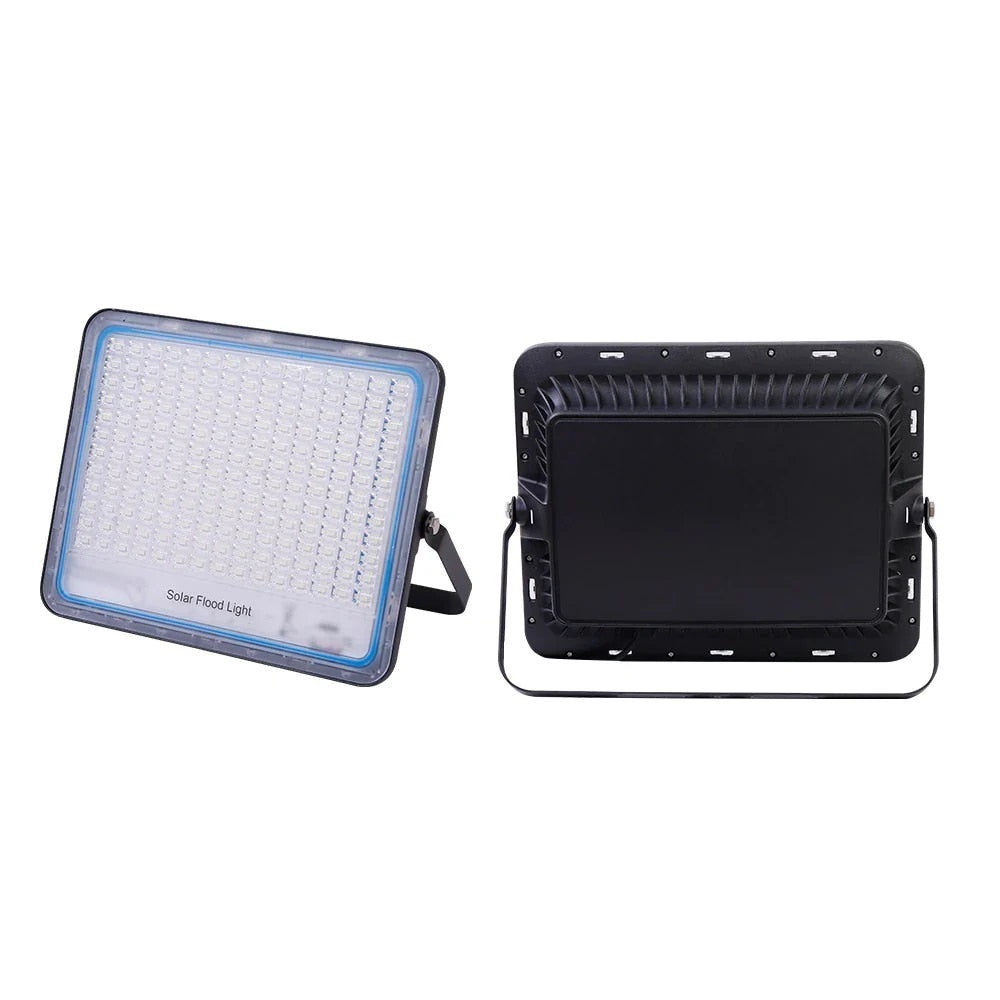 Proiector solar led 5000W cu panou separat fotovoltaic, suport si telecomanda