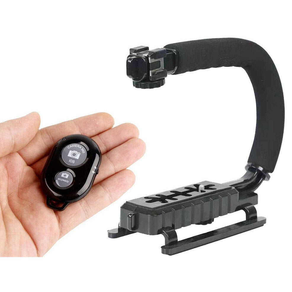 Set vlogging, suport video, microfon, suport telefon