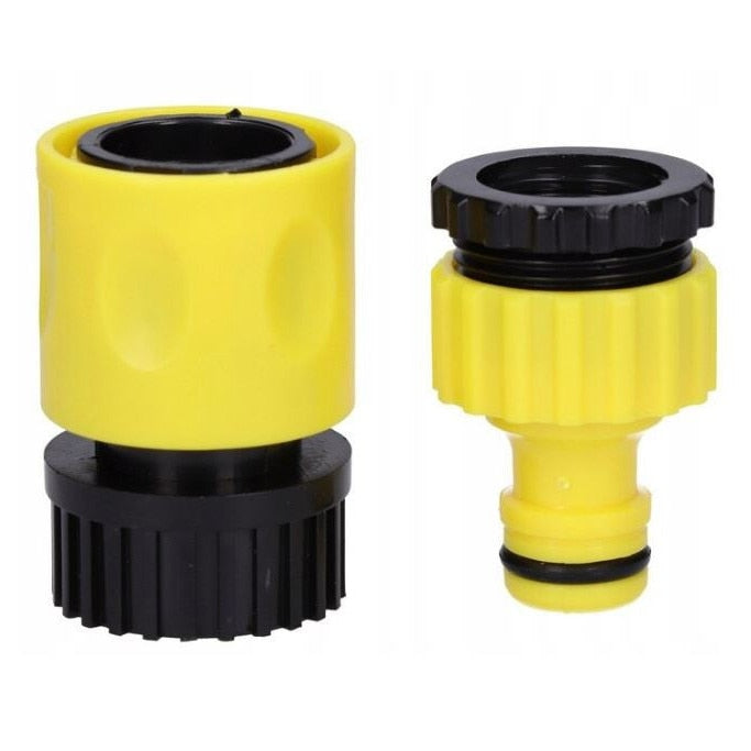 Kit Racire Terasa cu Ceata TLBShop – Sistem Pulverizare Fina cu Furtun de 10 m, Montaj pe Tavan, Debit 10 l/h, Ideal pentru Spatii Rezidentiale si Comerciale, Accesorii Incluse, Negru/Galben