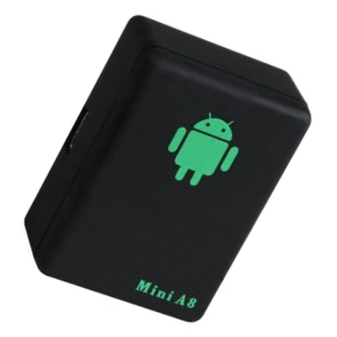Mini A8 gsm/gprs/gps, Localizator, Notificare apel/SMS, Apel vocal, compact si portabil, durata de viata a bateriei de lunga durata, utilizat pe scara larga, negru