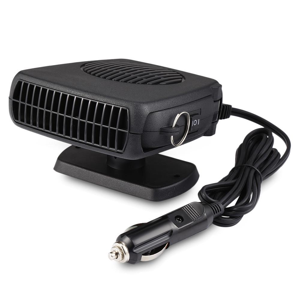 Aeroterma Auto 12V cu Ventilator 2-in-1, Racire sau Incalzire, Putere 150W, Dezaburire si Dezghetare Geamuri