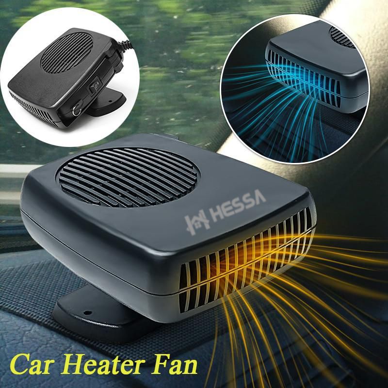 Aeroterma Auto 12V cu Ventilator 2-in-1, Racire sau Incalzire, Putere 150W, Dezaburire si Dezghetare Geamuri