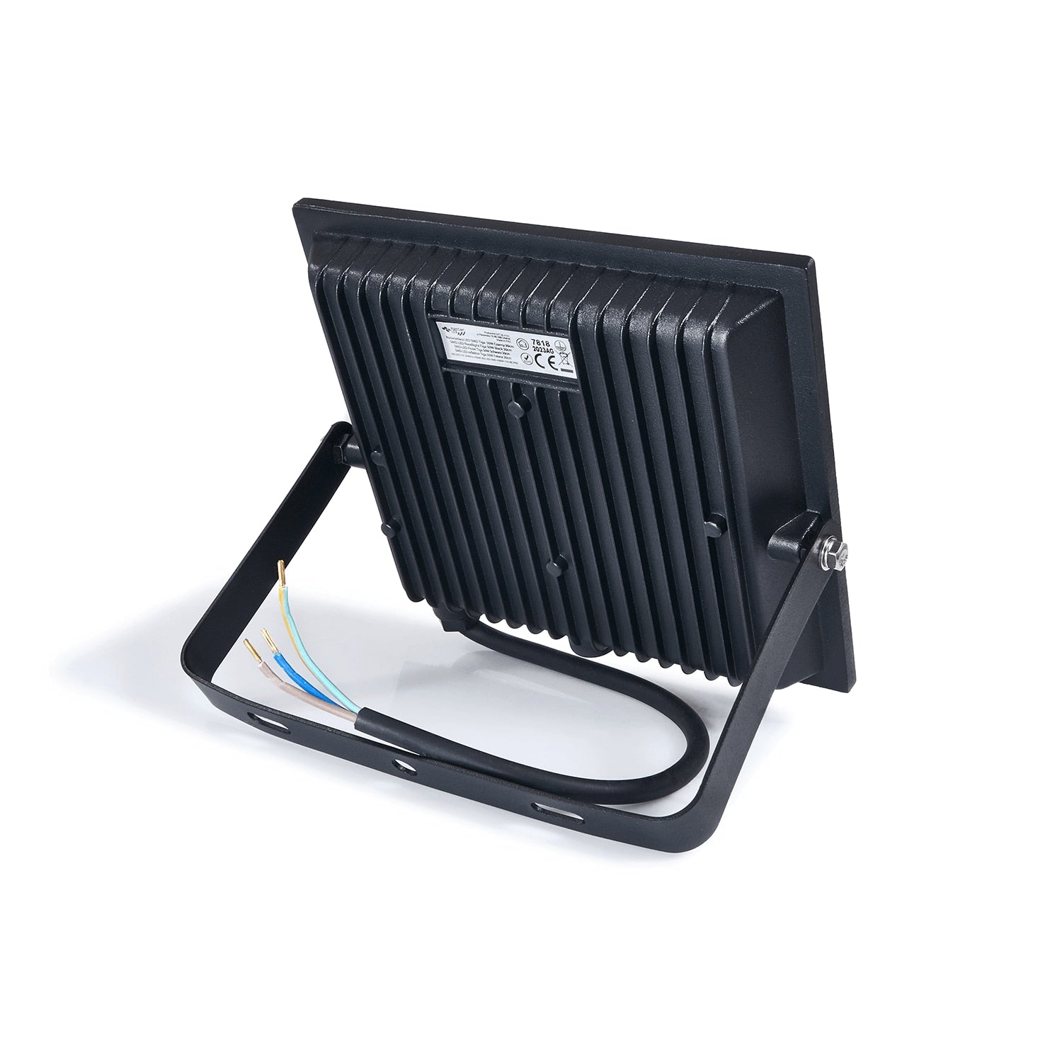 Proiector LED 100W Exterior, 72 LED-uri, Lumina Rece Intensa, Carcasa Aluminiu + Sticla, 5000 Lumeni, IP66 Rezistent la Apa si Praf, Alimentare 220V, pentru Curte, Garaj, Parcare, Iluminare Profesionala Economica