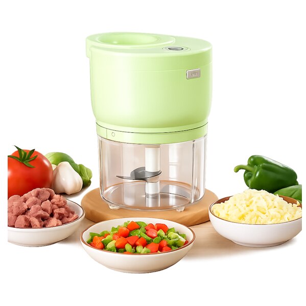Mini Tocator Electric, Portabil, 500 ml, Multifunctional, 15 x 10 cm