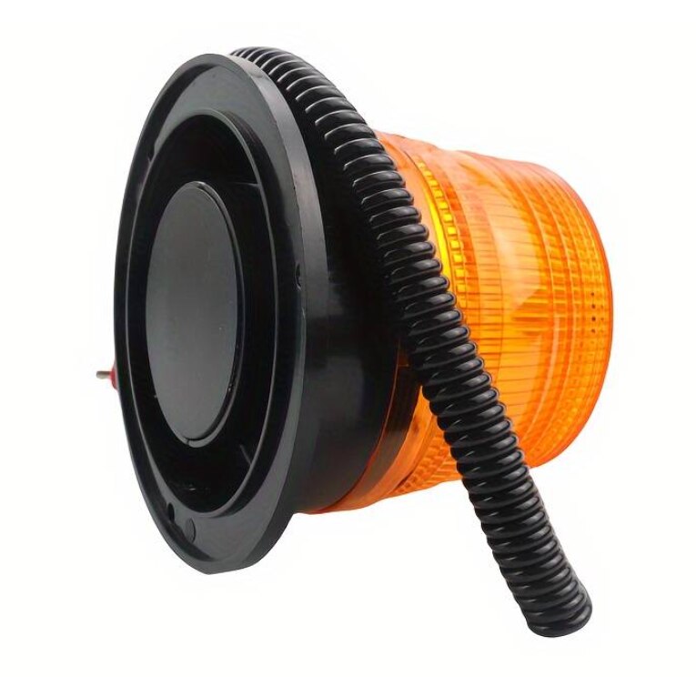 Girofar auto LED 24 leduri 12V lumina galbena prindere magnetica BZRSH