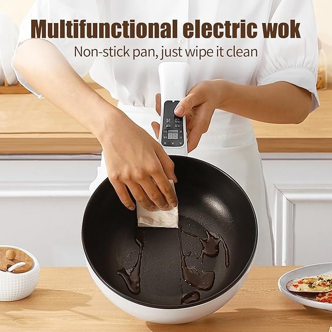 Tigaie electrica 26cm, inteligenta, multifunctionala 4L