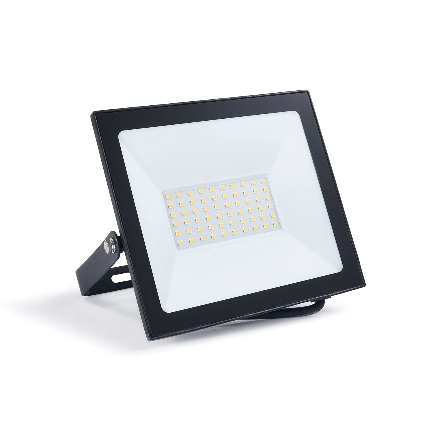 Proiector cu LED, halogen Tiga 50W, negru, alb rece (6500K)