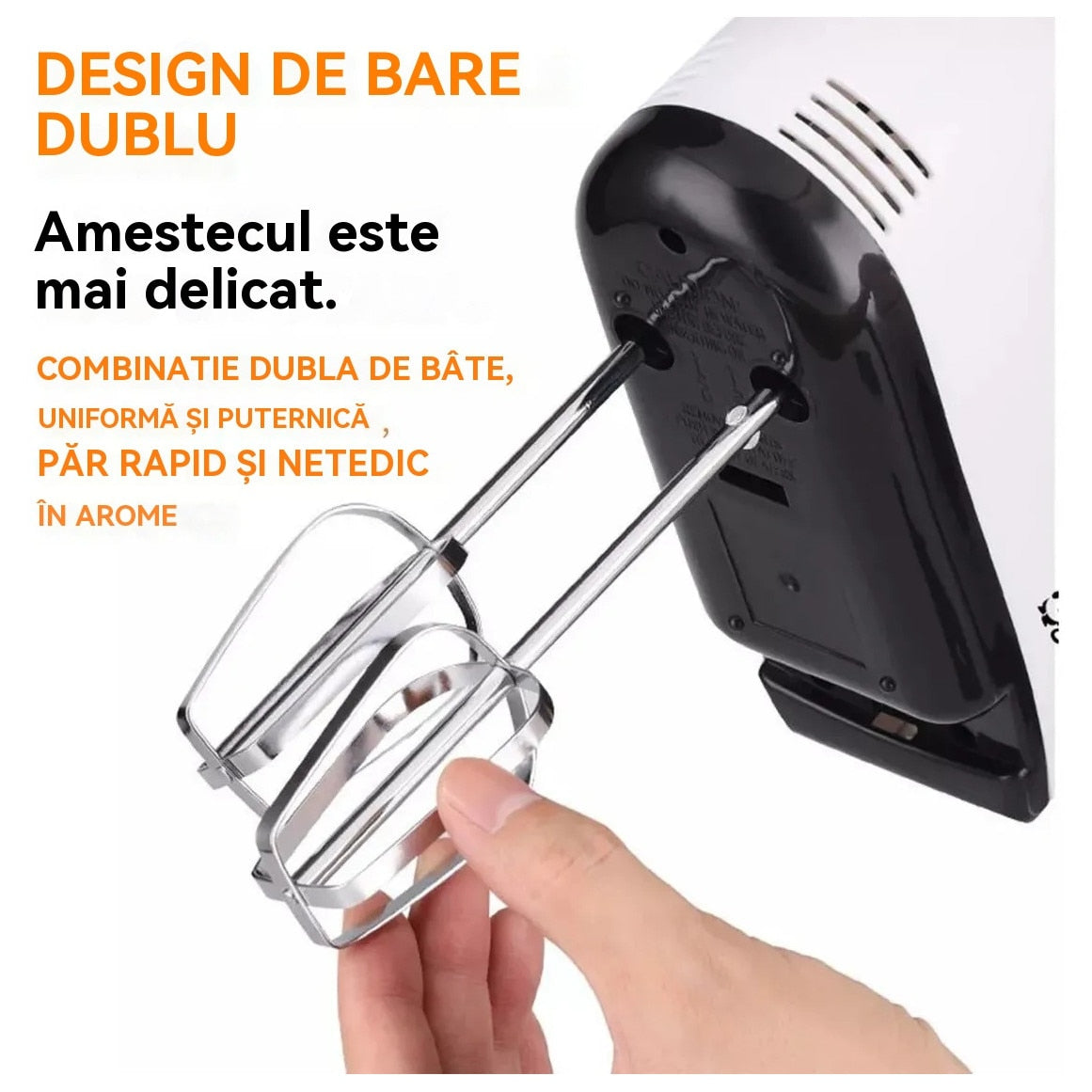 Mixer electric de mana putere de 260W cu 7 viteze