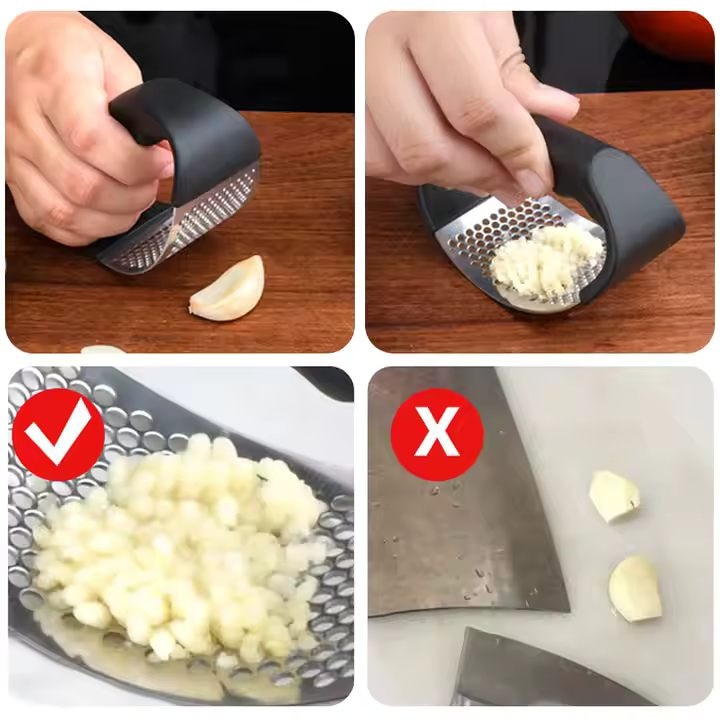 Set 3 x Presa manuala pentru usturoi sau ghimbir