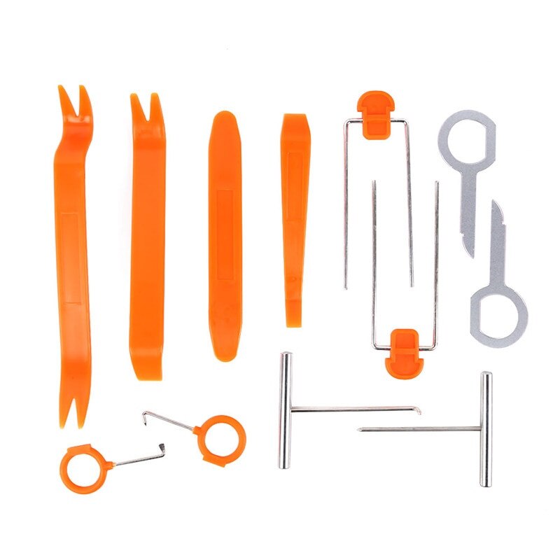 Set 12 spatule plastic metal pentru auto si uz general