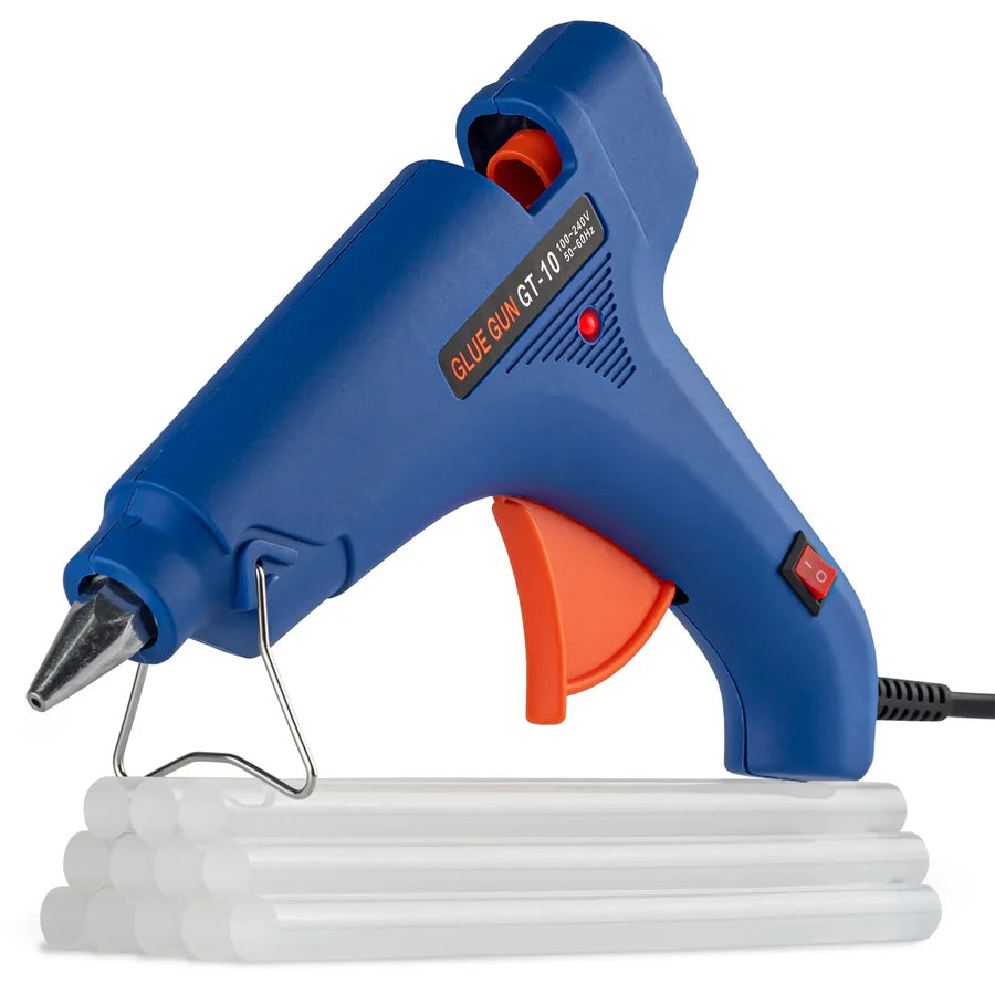 Pistol de lipit cu baghete silicon, putere 80W¸+ 10 baghete