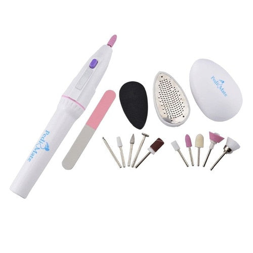 Set Manichiura-Pedichiura, Pedi Mate, 18 Accesorii