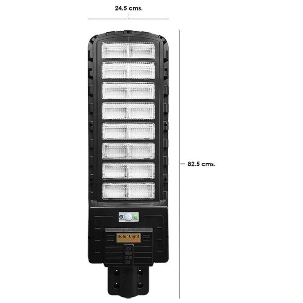 Lampa solara stradala putere 800W cu telecomanda JT9800
