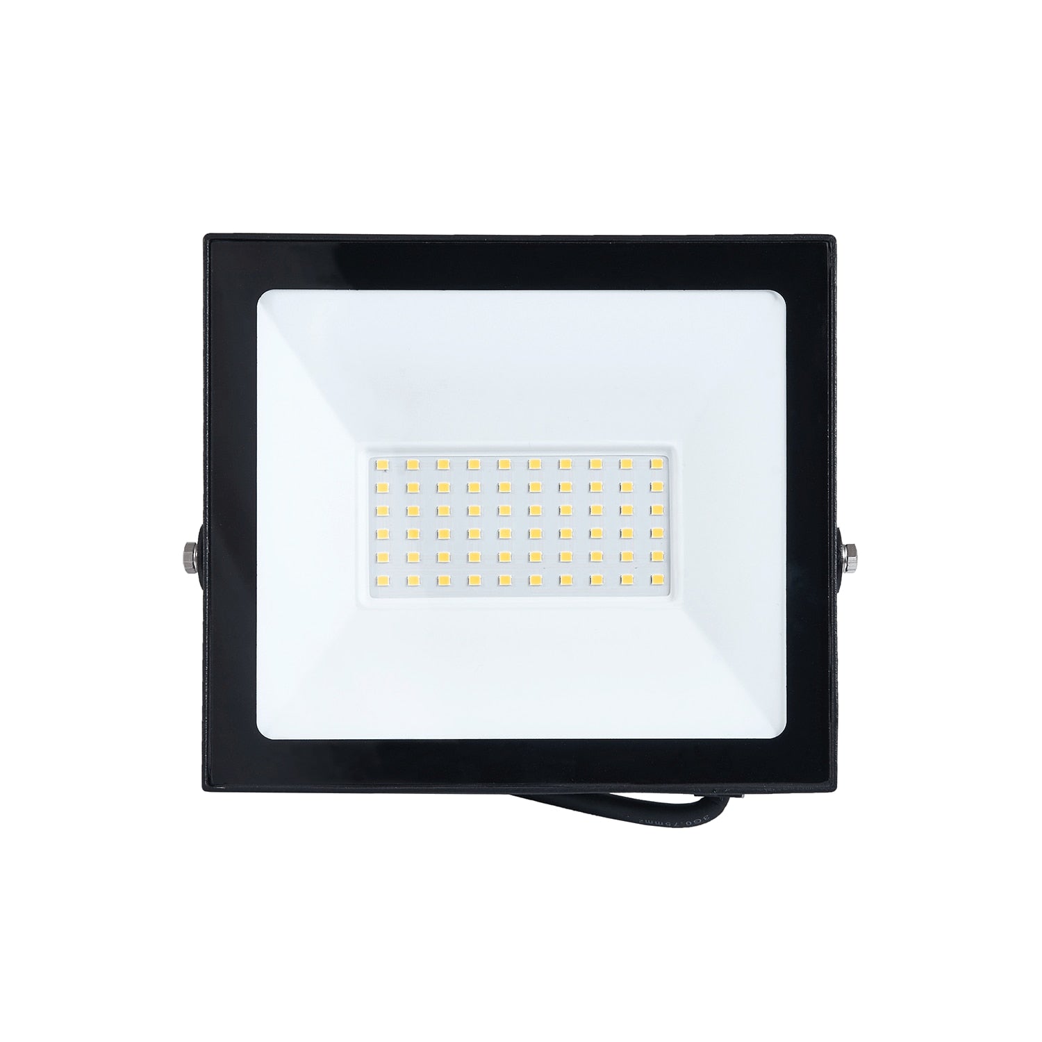 Proiector LED 100W Exterior, 72 LED-uri, Lumina Rece Intensa, Carcasa Aluminiu + Sticla, 5000 Lumeni, IP66 Rezistent la Apa si Praf, Alimentare 220V, pentru Curte, Garaj, Parcare, Iluminare Profesionala Economica
