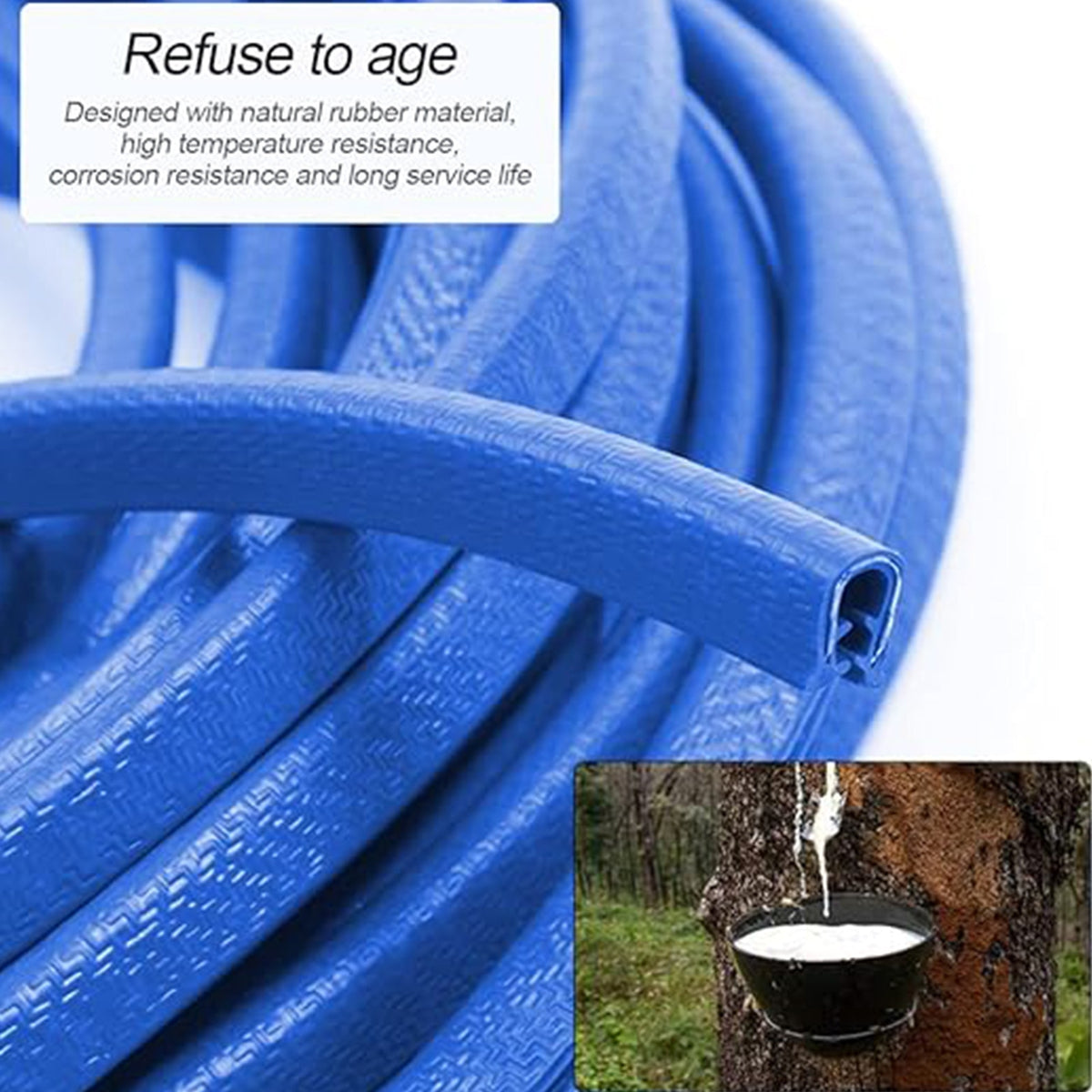 Banda de protectie auto pentru usi AYSTOAYS®, Banda protectie margini cauciuc auto, lungime 5m, pentru Portiera, Portbagaj, Capota, Izolare Fonica, Praf, Murdarie, rezistent la uzura, Rosu