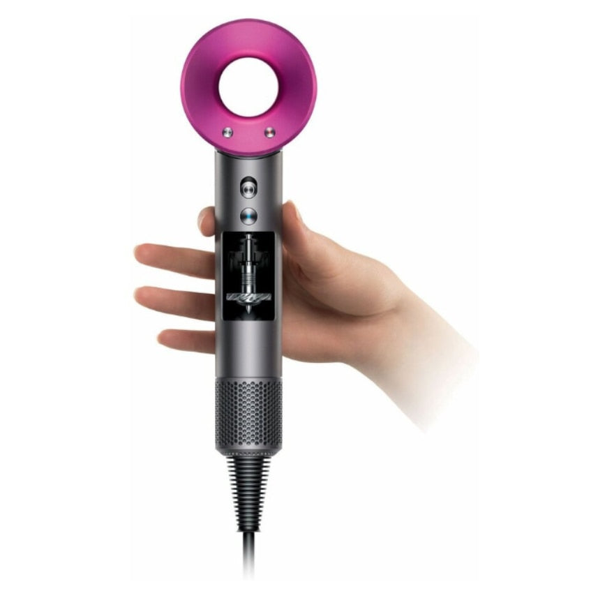 Uscator de Par Ultrasonic, Leafless Hair Drier, 3 Trepte de Viteza Aer Cald/Rece, Difuzor de Aer, Putere 1600W, Anti-Frizz