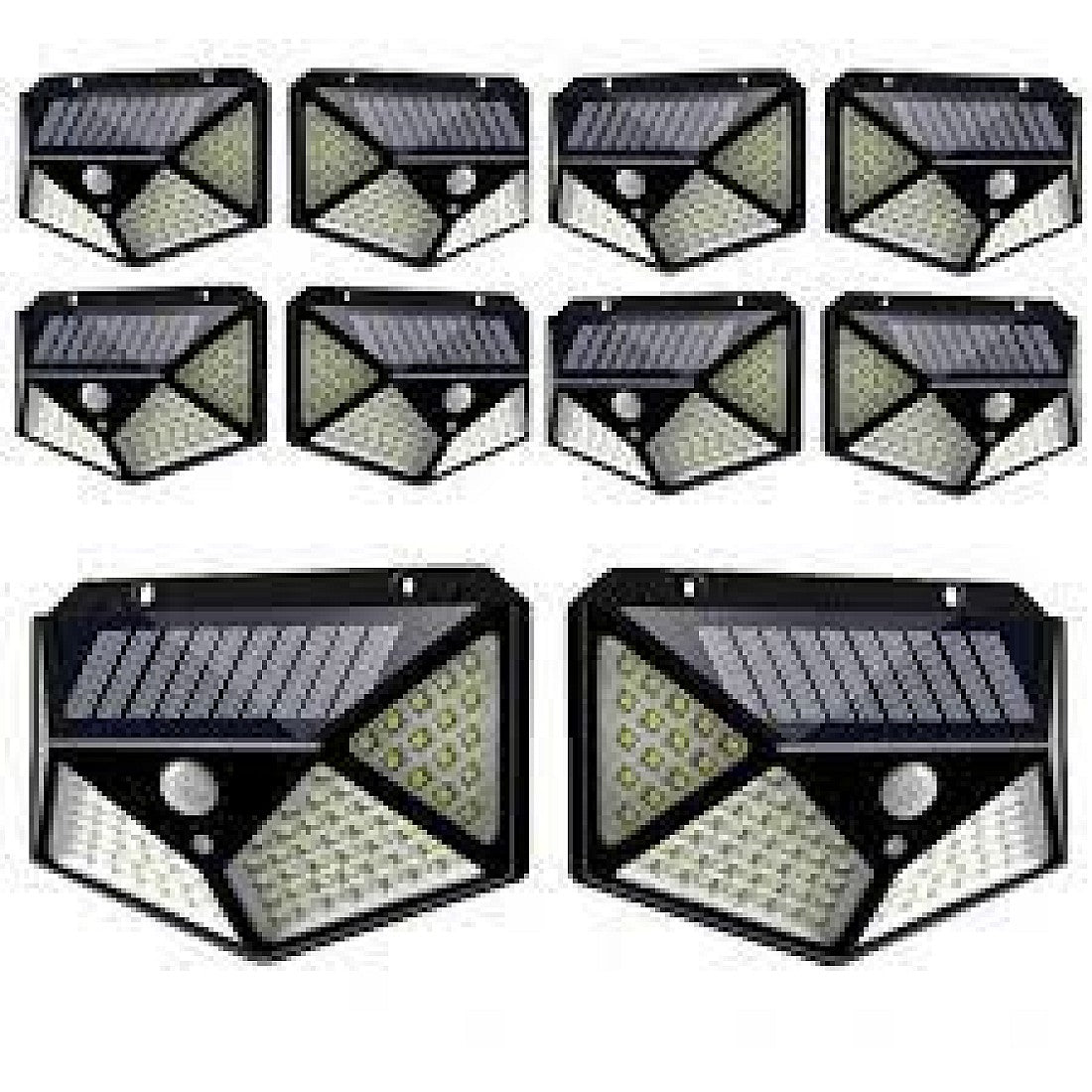 Set 10 lampi solare 100 led