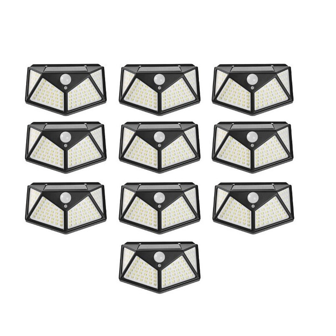 Set 10 lampi solare 100 led