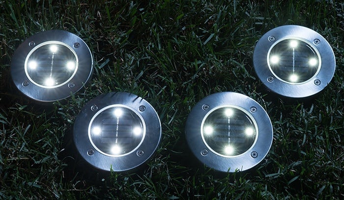 SET 4 LAMPI SOLARE PENTRU SOL