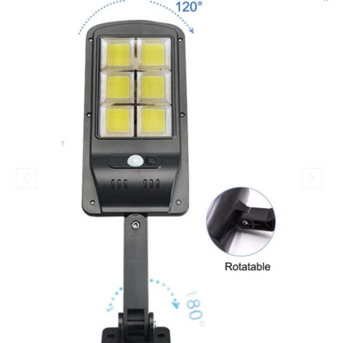 Set Lampa stradala cu 6 casete luminoase + Camera falsa cu incarcare solara