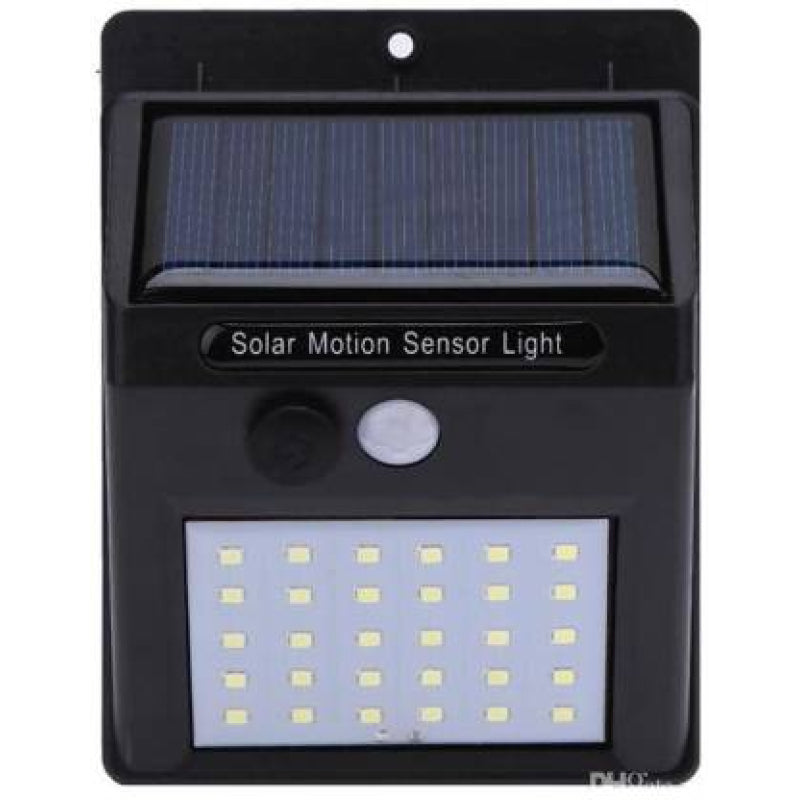Set 5 Lampi Solare BRIGHT 30 LED cu Senzor de Miscare si Lumina 1 Mod ILUMINARE