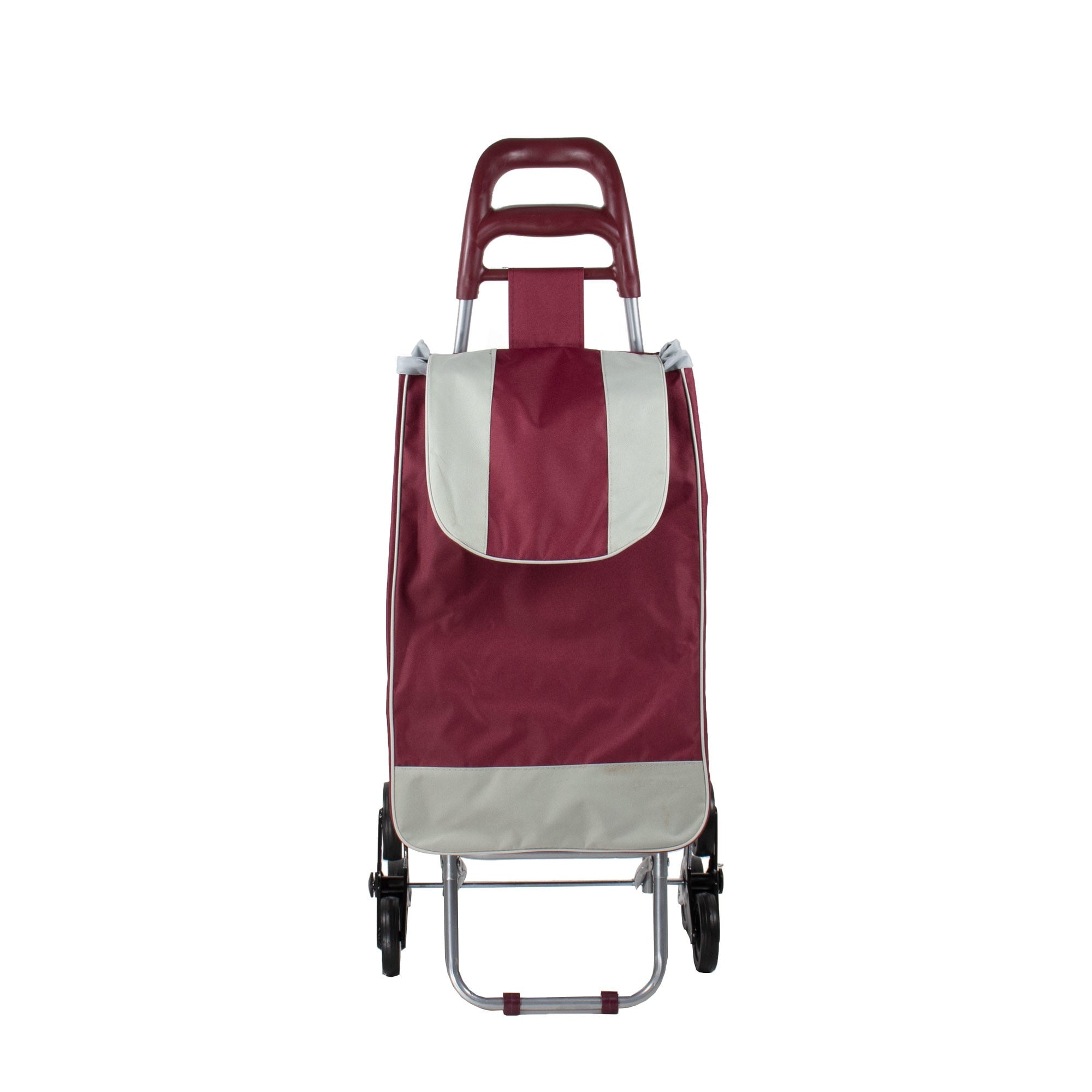 Carucior de piata Grunberg cu 6 roti BF209 Albastru