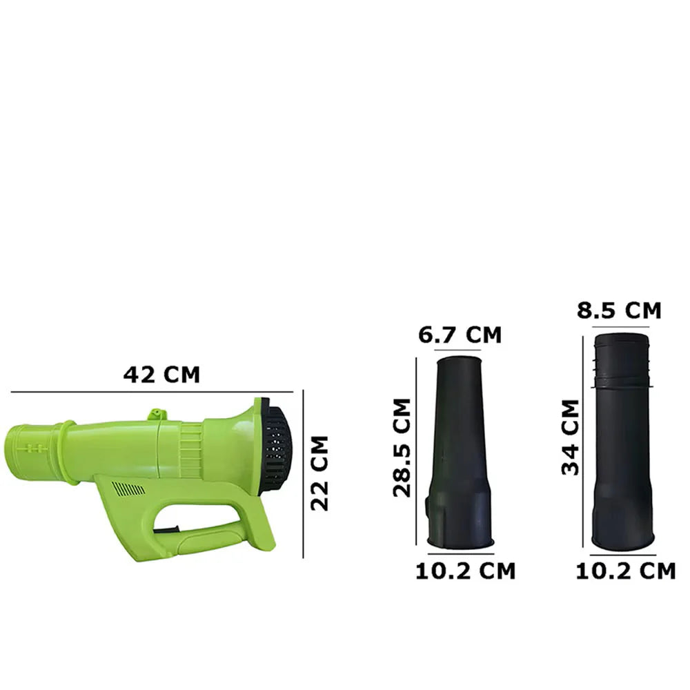 Suflanta de Frunze electrica cu 2 Acumulatori 48V, Putere 3500W, 12.000 De Rotatii/min, 780 mc/h