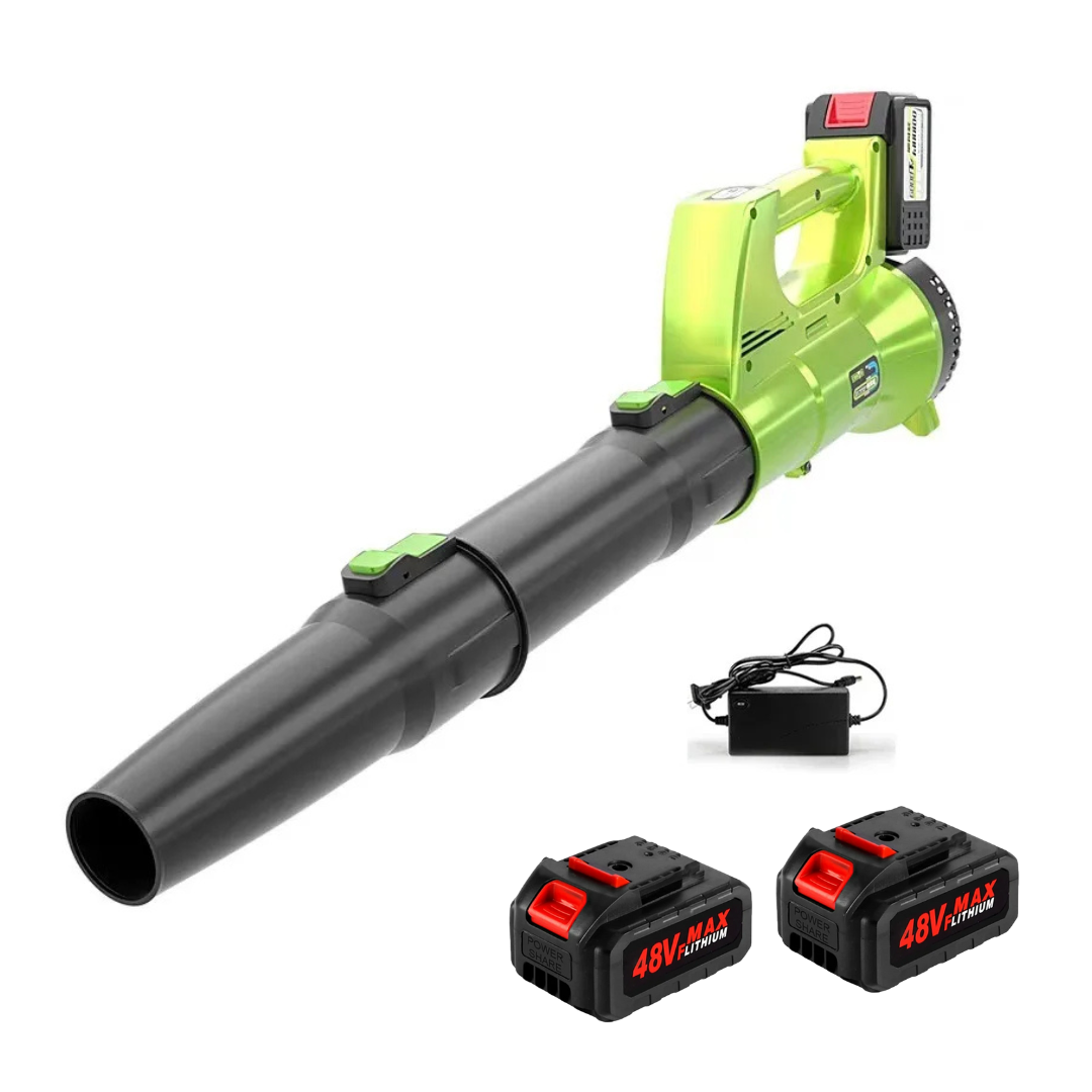Suflanta de Frunze electrica cu 2 Acumulatori 48V, Putere 3500W, 12.000 De Rotatii/min, 780 mc/h
