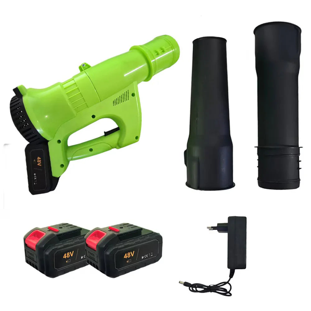 Suflanta de Frunze electrica cu 2 Acumulatori 48V, Putere 3500W, 12.000 De Rotatii/min, 780 mc/h