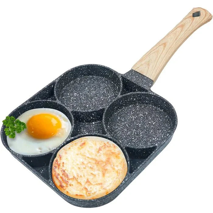 Tigaie Antiaderentă cu 4 Compartimente